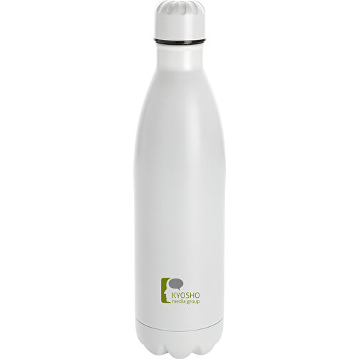 Solid Color Vakuum Stainless-Steel Flasche 750ml, Weiß , weiß, Edelstahl, 8,10cm x 30,60cm (Länge x Höhe), Bild 9