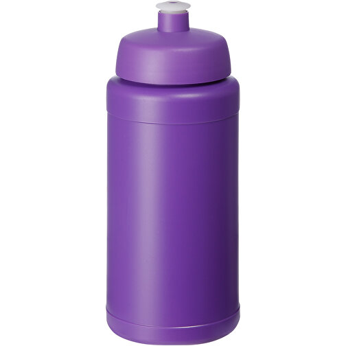 Baseline® Plus 500 Ml Sportflasche , lila, HDPE Kunststoff, PP Kunststoff, 18,50cm (Höhe), Bild 1