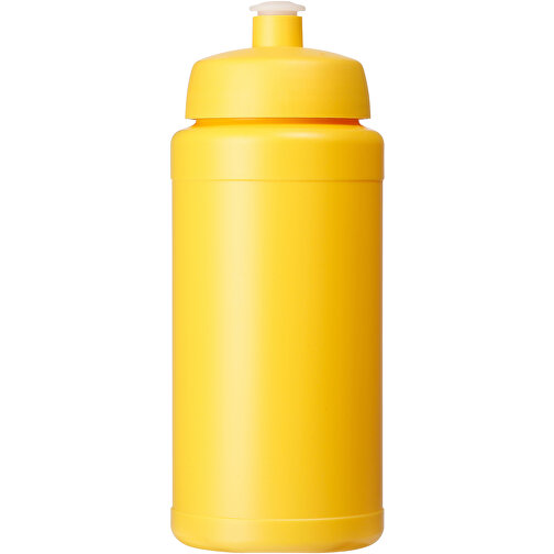 Baseline® Plus 500 Ml Sportflasche , gelb, HDPE Kunststoff, PP Kunststoff, 18,50cm (Höhe), Bild 3