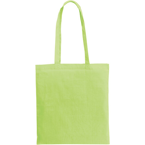 CAIRO. Einkaufstasche Aus Recycelter Baumwolle , hellgrün, Recylcelter Baumwolle. rPET, 76,00cm (Höhe), Bild 1