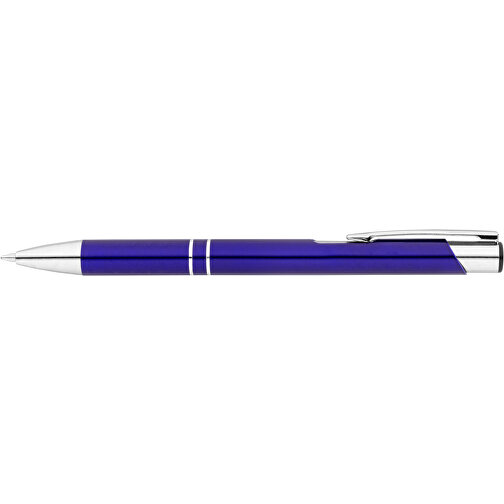 RE-BETA. Kugelschreiber Aus Recyceltem Aluminium , königsblau, Recyceltes Aluminium, 1,00cm (Höhe), Bild 3
