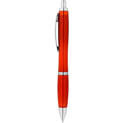 SWING RPET. RPET-Kugelschreiber Mit Metallclip , rot, RPET. Metall, 1,00cm (Höhe), Bild 1
