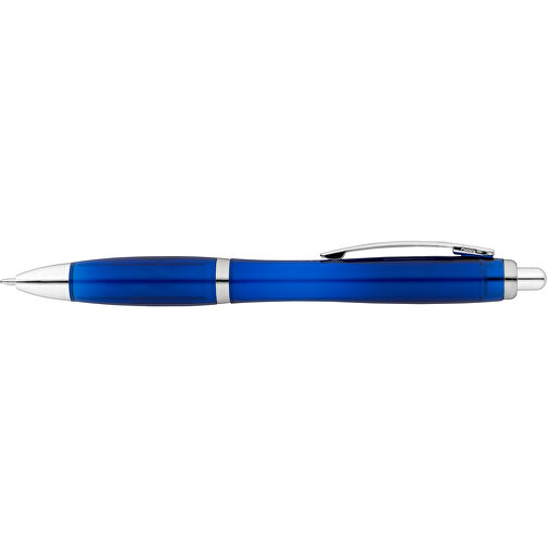SWING RPET. RPET-Kugelschreiber Mit Metallclip , blau, RPET. Metall, 1,00cm (Höhe), Bild 3
