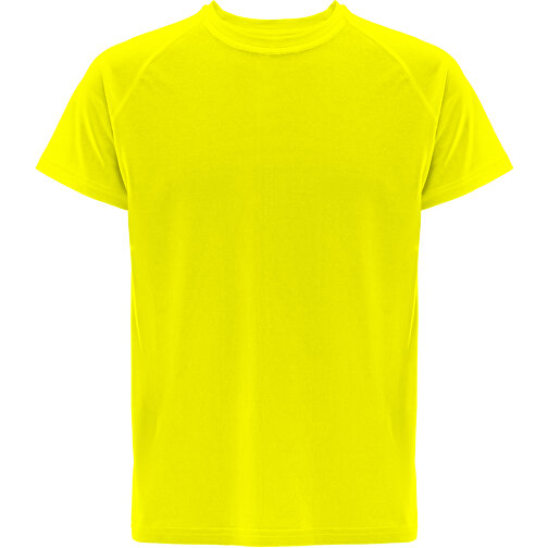 THC MOVE. Kurzärmeliges Technisches T-Shirt Aus Polyester , gelb hexachrome, Polyester, M, 72,00cm x 1,00cm x 53,00cm (Länge x Höhe x Breite), Bild 1