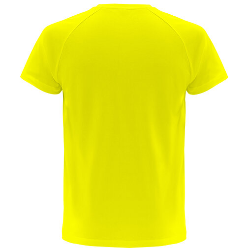 THC MOVE. Kurzärmeliges Technisches T-Shirt Aus Polyester , gelb hexachrome, Polyester, L, 74,00cm x 1,00cm x 56,00cm (Länge x Höhe x Breite), Bild 2