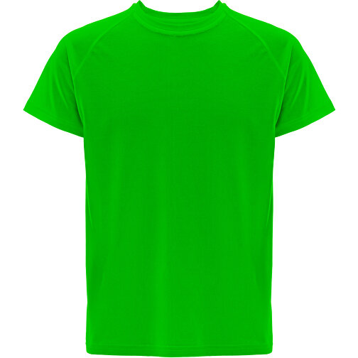 THC MOVE. Kurzärmeliges Technisches T-Shirt Aus Polyester , limette, Polyester, L, 74,00cm x 1,00cm x 56,00cm (Länge x Höhe x Breite), Bild 1