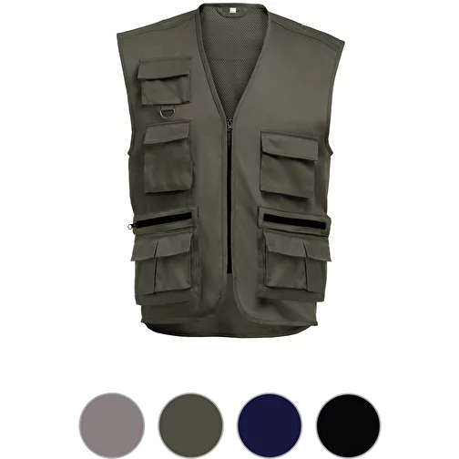 THC PIXEL. Gilet avec différentes poches, Image 4