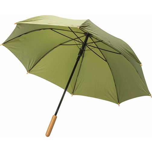 Parapluie 23' en rPET et bambou ouverture auto Impact AWARE™, Image 1