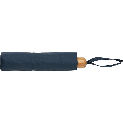 20.5' Impact AWARET RPET 190T Pongee Bamboo Mini Umbrella, Obraz 3