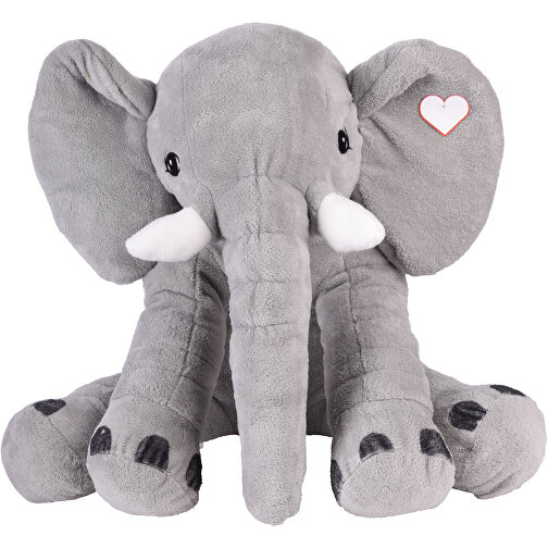 Großer Plüsch-Elefant LOUNIS , grau, Polyester, 65,00cm (Länge), Bild 1