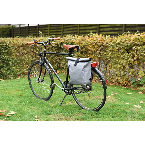 Fahrradrucksack BIKE RACE , grau, 600D Polyester, 32,00cm x 39,00cm x 12,00cm (Länge x Höhe x Breite), Bild 11