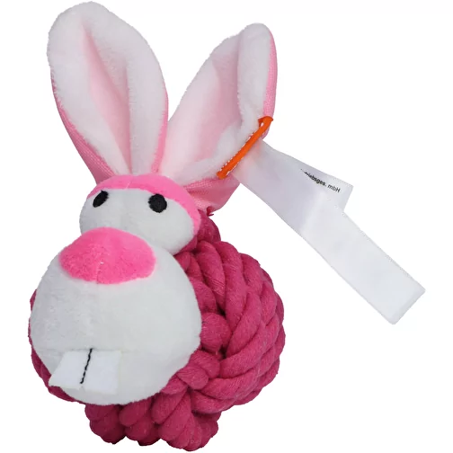 Jouet pour chien lapin à nouds, Image 1