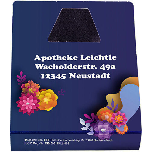 Backförmchen Single-Pack - Ostern - Hase 3 4/0-c , individuell, Papier, Edelstahl, 7,50cm x 1,50cm x 6,00cm (Länge x Höhe x Breite), Bild 3