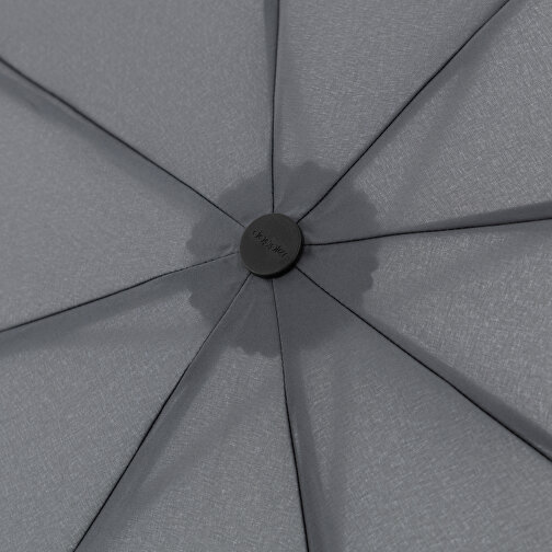 Doppler Regenschirm MiA Innsbruck Mini , doppler, grau, Polyester, 23,50cm (Länge), Bild 3