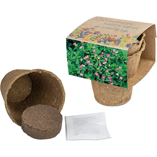 Kit de culture avec graines - Trèfle persan, Image 1