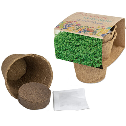 Kit de culture avec graines - Cresson de jardin, Image 1