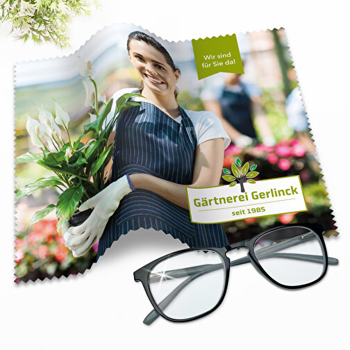 All-Inclusive rPET-brillepusseklut 18x18 cm i glassinepose, Bilde 3