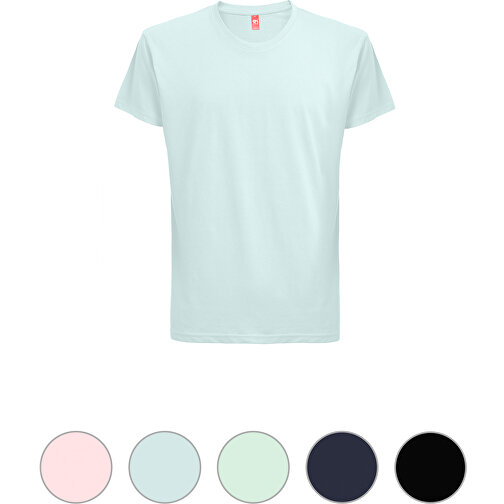 THC FAIR SMALL. T-Shirt, 100% Baumwolle , hellblau, Baumwolle, XXXS, 61,00cm x 1,00cm x 43,00cm (Länge x Höhe x Breite), Bild 4
