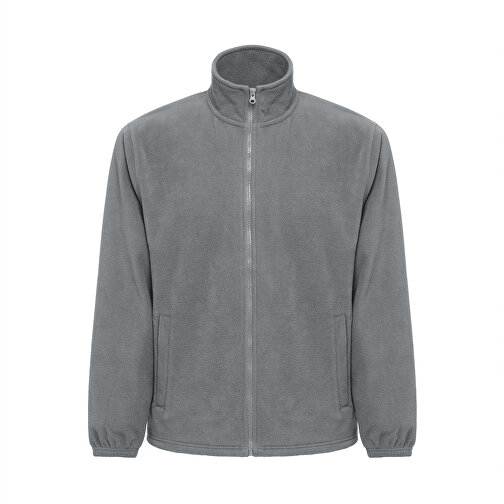 THC GAMA. Herren Polarjacke HD Aus Polyester , grau, Polyester, S, 70,00cm x 1,00cm x 58,00cm (Länge x Höhe x Breite), Bild 1