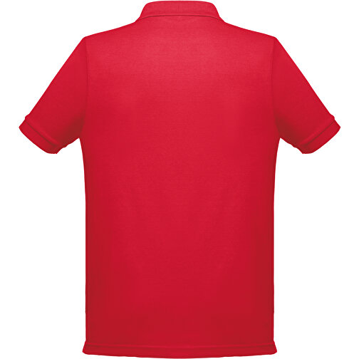 THC BERLIN. Kurzarm-Poloshirt Für Herren , rot, Baumwolle und Polyester, XS, 1,00cm (Höhe), Bild 2