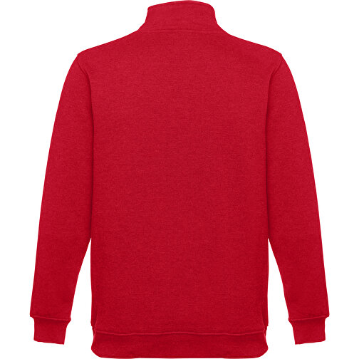 THC BUDAPEST. Unisex Sweatshirt , rot, Baumwolle und Polyester, XXL, 79,00cm x 1,00cm x 63,00cm (Länge x Höhe x Breite), Bild 2