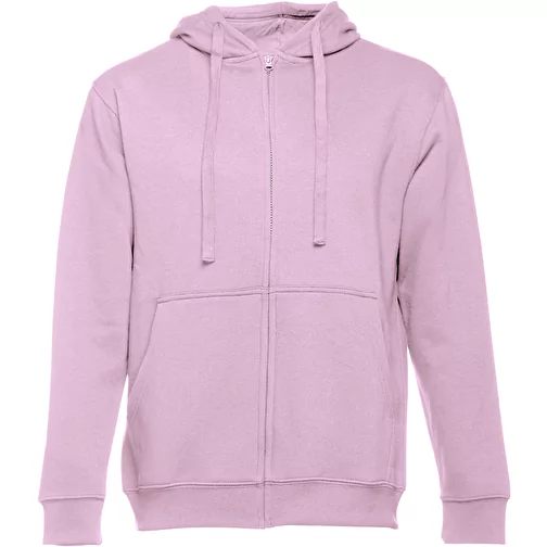 THC AMSTERDAM. Sweat-shirt pour hommes, avec fermeture éclair et capuche, Image 1