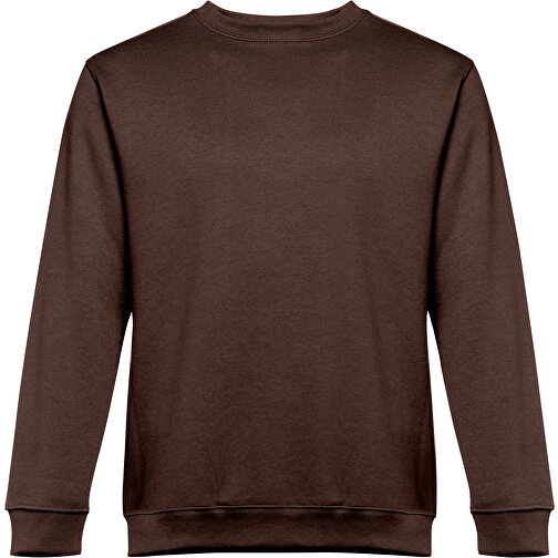 THC DELTA. Sweatshirt (unisex) Aus Baumwolle Und Polyester , dunkelbraun, Baumwolle und Polyester, M, 69,00cm x 1,00cm x 55,00cm (Länge x Höhe x Breite), Bild 1