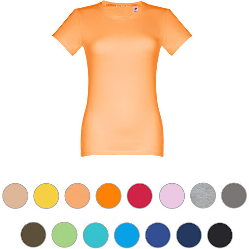 THC ANKARA WOMEN. Damen T-shirt , grau, 100% Baumwolle, M, 64,00cm x 1,00cm x 44,00cm (Länge x Höhe x Breite), Bild 4