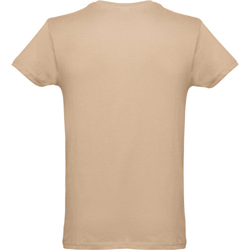 THC LUANDA. Herren-T-Shirt Aus Baumwolle Im Schlauchformat , hellbraun, 100% Baumwolle, M, 72,00cm x 1,00cm x 53,00cm (Länge x Höhe x Breite), Bild 2