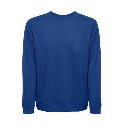 THC COLOMBO. Sweatshirt (unisex) Aus Italienischem Frottee Ohne Knopfleiste , königsblau, Baumwolle und Polyester, L, 58,00cm x 1,00cm x 71,00cm (Länge x Höhe x Breite), Bild 1