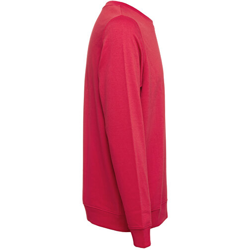 THC COLOMBO. Sweatshirt (unisex) Aus Italienischem Frottee Ohne Knopfleiste , rot, Baumwolle und Polyester, XL, 61,00cm x 1,00cm x 73,00cm (Länge x Höhe x Breite), Bild 3
