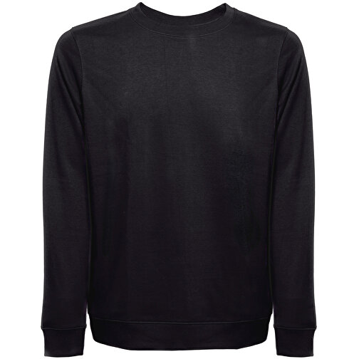 THC COLOMBO. Sweatshirt (unisex) Aus Italienischem Frottee Ohne Knopfleiste , schwarz, Baumwolle und Polyester, XXL, 64,00cm x 1,00cm x 75,00cm (Länge x Höhe x Breite), Bild 1