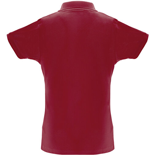 THC BERLIN WOMEN. Damen Poloshirt , burgunder, Baumwolle und Polyester, M, 46,00cm x 1,00cm x 64,00cm (Länge x Höhe x Breite), Bild 2