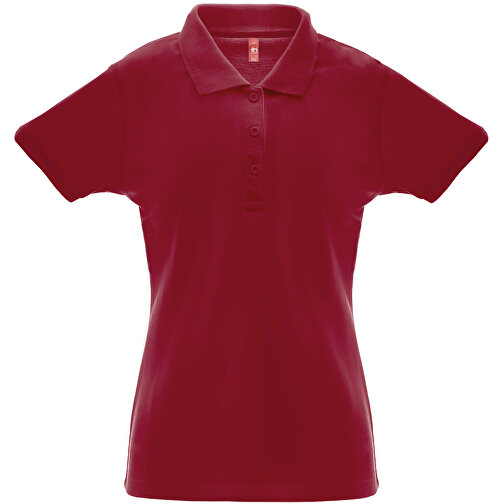 THC BERLIN WOMEN. Damen Poloshirt , burgunder, Baumwolle und Polyester, L, 49,00cm x 1,00cm x 66,00cm (Länge x Höhe x Breite), Bild 1