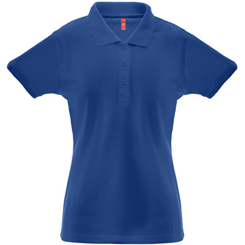 THC BERLIN WOMEN. Damen Poloshirt , königsblau, Baumwolle und Polyester, S, 43,00cm x 1,00cm x 62,00cm (Länge x Höhe x Breite), Bild 1