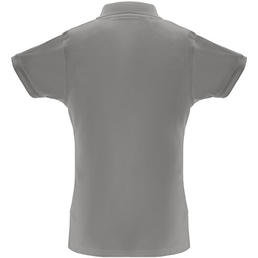 THC BERLIN WOMEN. Damen Poloshirt , grau, Baumwolle und Polyester, L, 49,00cm x 1,00cm x 66,00cm (Länge x Höhe x Breite), Bild 2
