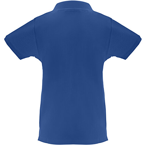 THC MONACO WOMEN. Damen Poloshirt , königsblau, Baumwolle, S, 62,00cm x 1,00cm x 43,00cm (Länge x Höhe x Breite), Bild 2