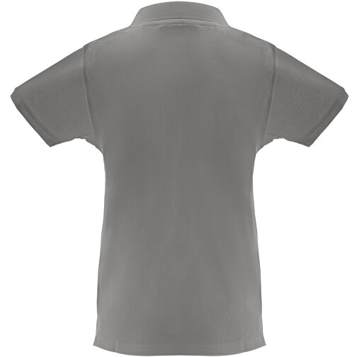 THC MONACO WOMEN. Damen Poloshirt , grau, Baumwolle, XXL, 70,00cm x 1,00cm x 55,00cm (Länge x Höhe x Breite), Bild 2