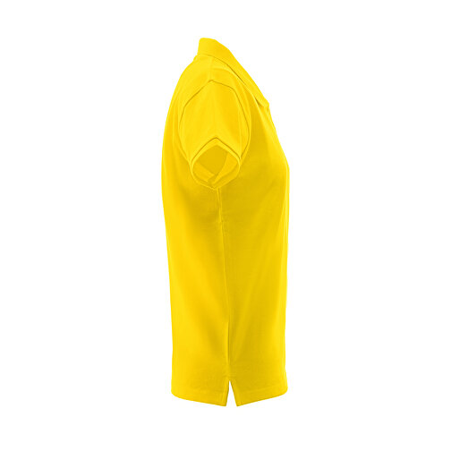 THC MONACO WOMEN. Damen Poloshirt , gelb, Baumwolle, S, 62,00cm x 1,00cm x 43,00cm (Länge x Höhe x Breite), Bild 3