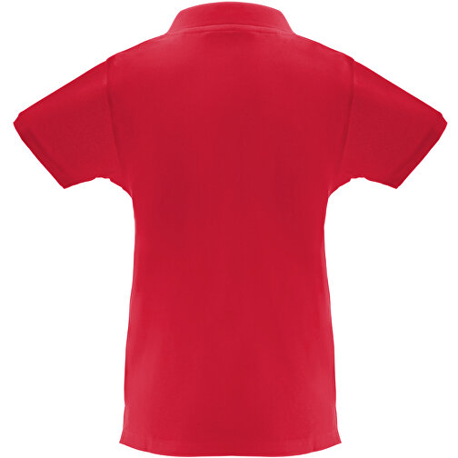 THC MONACO WOMEN. Damen Poloshirt , rot, Baumwolle, XXL, 70,00cm x 1,00cm x 55,00cm (Länge x Höhe x Breite), Bild 2