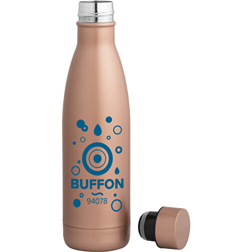 BUFFON. 500-ml-Thermosflasche Aus Rostfreiem Stahl , champagne, Edelstahl, 334,00cm (Höhe), Bild 4