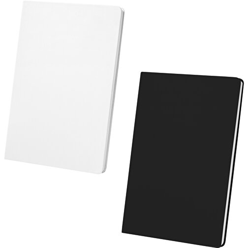 CRANE. A5-Notizblock Mit Wasserfestem Umschlag , weiß, Steinpapier, 1,00cm (Höhe), Bild 3