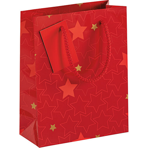 TELLURIDE. Tasche , rot, Bilderdruckpapier mit glänzender Plastifizierung: 170 g/m², 43,00cm (Höhe), Bild 1