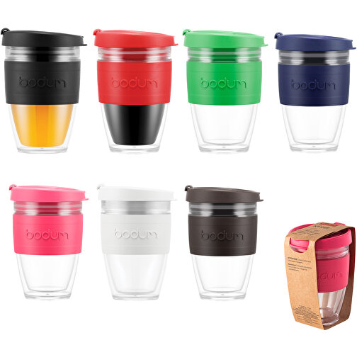 JOYCUP DOUBLE 250. Reisebecher 250ml , dunkelbraun, Kunststoff, , Bild 5