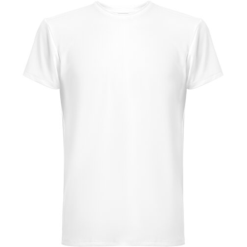 TUBE WH. T-Shirt Aus Polyester Und Elastan. Weisse Farbe , weiss, Polyester. Elastan, L, 75,00cm x 1,00cm x 57,50cm (Länge x Höhe x Breite), Bild 4