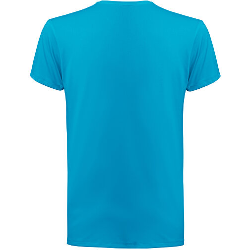 THC TUBE. T-Shirt Aus 100% Baumwolle , wasserblau, Polyester. Elastan, XL, 77,50cm x 1,00cm x 60,50cm (Länge x Höhe x Breite), Bild 2