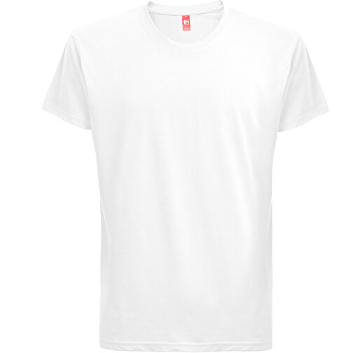 THC FAIR WH. T-Shirt Aus 100% Baumwolle. Weisse Farbe , weiss, Baumwolle, XS, 67,00cm x 1,00cm x 47,00cm (Länge x Höhe x Breite), Bild 1