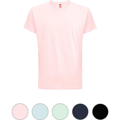 THC FAIR. T-Shirt, 100% Baumwolle , pastellrosa, Baumwolle, M, 72,00cm x 1,00cm x 53,00cm (Länge x Höhe x Breite), Bild 4