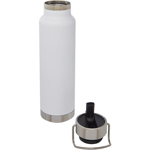 Thor 750 Ml Kupfer-Vakuum Sportflasche Mit Trinkhalm , weiß, Edelstahl, PP Kunststoff, 7,70cm x 28,20cm x 7,70cm (Länge x Höhe x Breite), Bild 7
