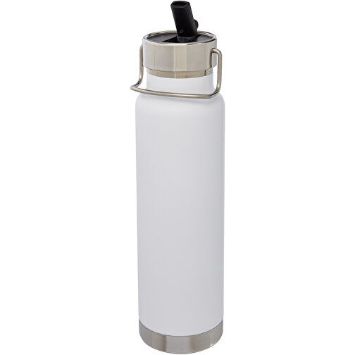 Thor 750 Ml Kupfer-Vakuum Sportflasche Mit Trinkhalm , weiß, Edelstahl, PP Kunststoff, 7,70cm x 28,20cm x 7,70cm (Länge x Höhe x Breite), Bild 9